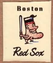 1950 Red Sox Team Decal